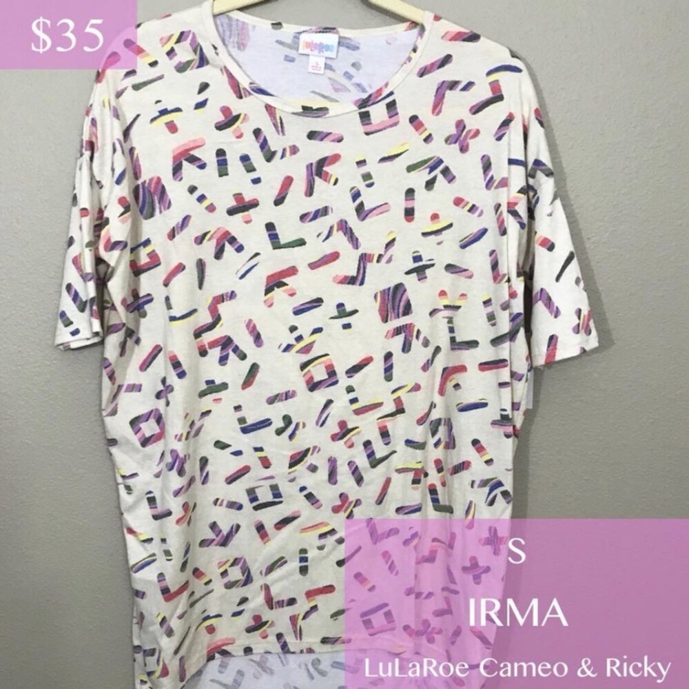 S Irma Tunic from LuLaRoe